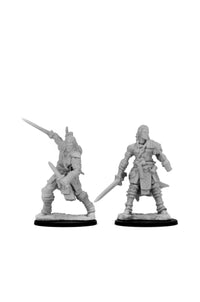 BACK-ORDER - Pathfinder Battles Deep Cuts Unpainted Miniatures: Human Male Fighter