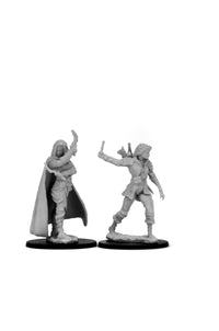 BACK-ORDER - Pathfinder Battles Deep Cuts Unpainted Miniatures: Human Female Rogue