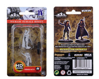 BACK-ORDER - Pathfinder Battles Deep Cuts Unpainted Miniatures: Human Female Rogue