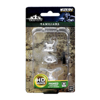 WizKids Deep Cuts Unpainted Miniatures: Familiars