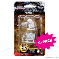 D&D Nolzur's Marvelous Miniatures: Mimics (Bundle of 6)