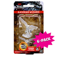 D&D Nolzur's Marvelous Miniatures: Aasimar Female Wizard (Bundle of 6)