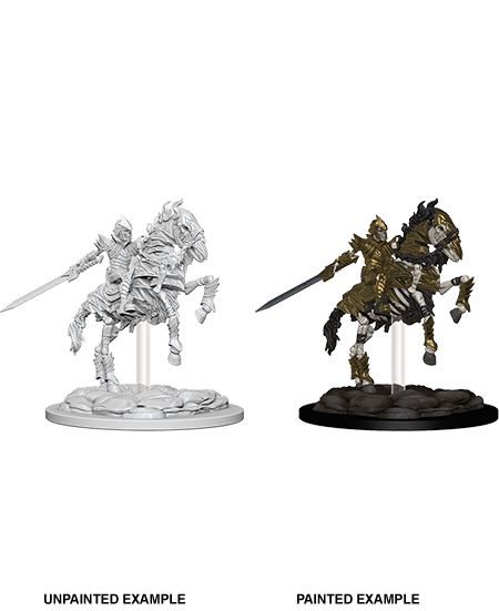 Pathfinder Battles Deep Cuts Unpainted Miniatures: Skeleton Knight on ...