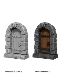 WizKids Deep Cuts Unpainted Miniatures: Doors