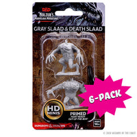 D&D Nolzur's Marvelous Miniatures: Grey Slaad & Death Slaad (Bundle of 6)