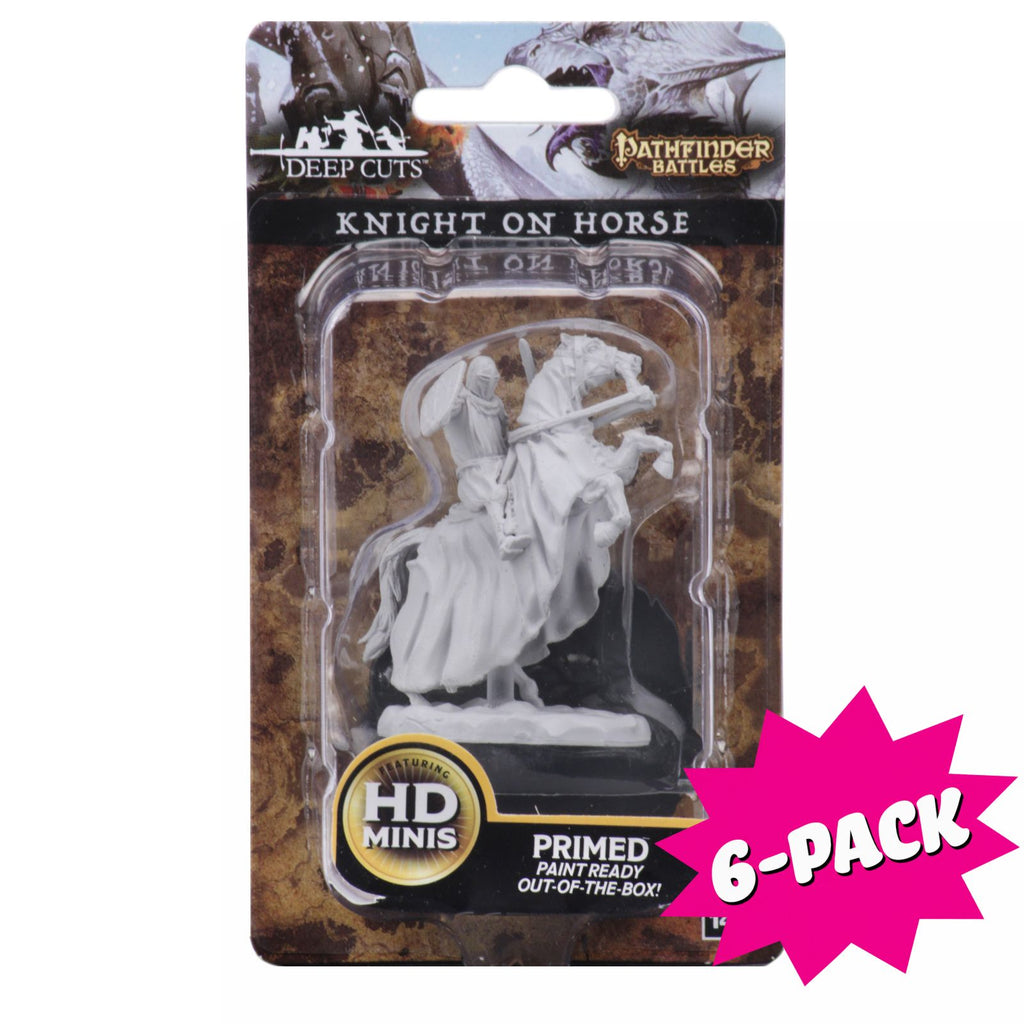 Pathfinder Battles Deep Cuts: Knight on Horse (Bundle of 6)