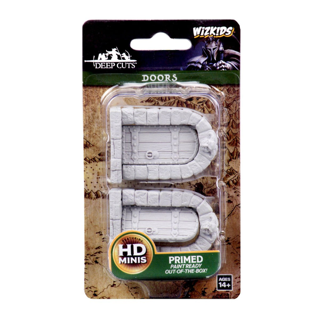 WizKids Deep Cuts Unpainted Miniatures: Doors