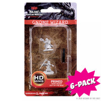 D&D Nolzur’s Marvelous Miniatures: Male Gnome Wizard (Bundle of 6)