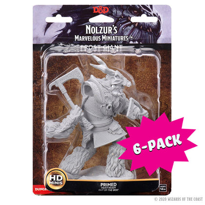 D&D Nolzur's Marvelous Miniatures: Frost Giant Male (Bundle of 6)