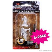 D&D Nolzur's Marvelous Miniatures: Green Hag & Night Hag (Bundle of 6)