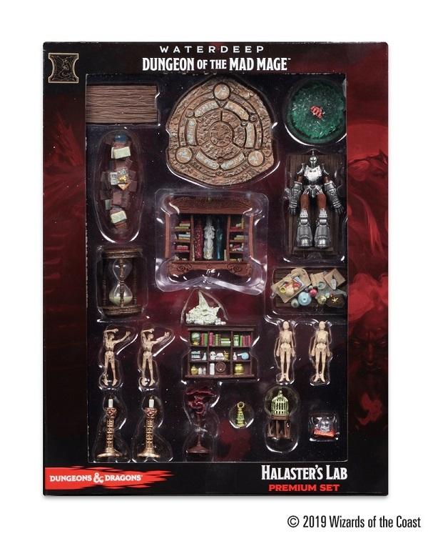 D&D Icons of the Realms: Waterdeep: Dungeon of the Mad Mage - Halaster’s Lab Premium Set