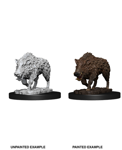 WizKids Deep Cuts Miniatures -  Wild Boar - 1