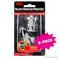 D&D Nolzur's Marvelous Miniatures - Female Dragonborn Sorcerer (Bundle of 6)