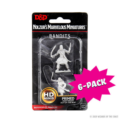 D&D Nolzur's Marvelous Miniatures - Bandits (Bundle of 6)