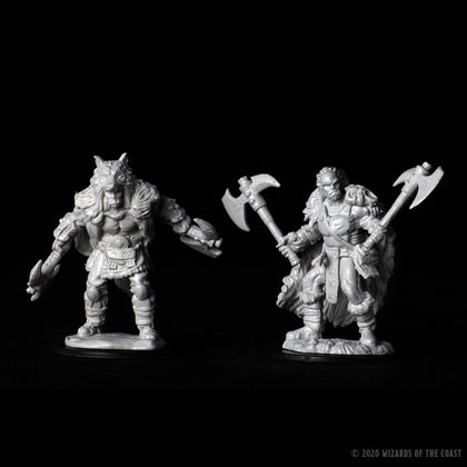 D&D Nolzur's Marvelous Miniatures - Male Half-Orc Barbarian - 3