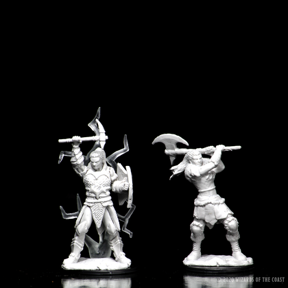 D&D Nolzur's Marvelous Miniatures - Female Goliath Barbarian - 3