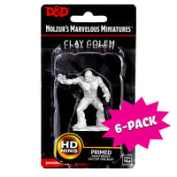 D&D Nolzur's Marvelous Miniatures - Clay Golem (Bundle of 6)