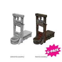 Wizkids Deep Cuts Unpainted Miniatures: Guillotine (Bundle of 6)