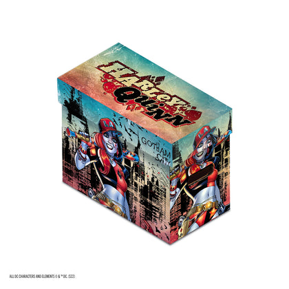 DC Comics Short Comic Book Storage Box: Harley Quinn Gotham (Bundle of 5) - 1