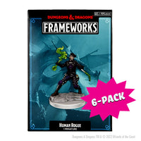 D&D Frameworks: Human Rogue Female - Unpainted and Unassembled (Bundle of 6)