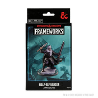D&D Frameworks: Male Half-Elf Ranger - Unpainted and Unassembled