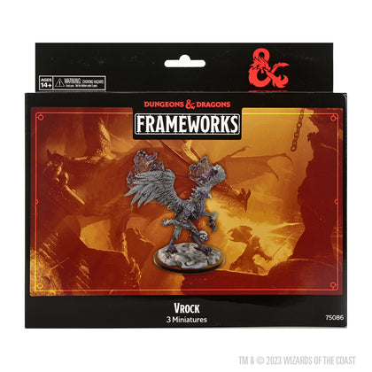 D&D Frameworks: Vrock - Unpainted and Unassembled - 1