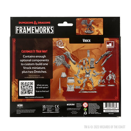 D&D Frameworks: Vrock - Unpainted and Unassembled - 2