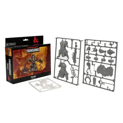 D&D Frameworks: Fire Giant - Unpainted and Unassembled - 1