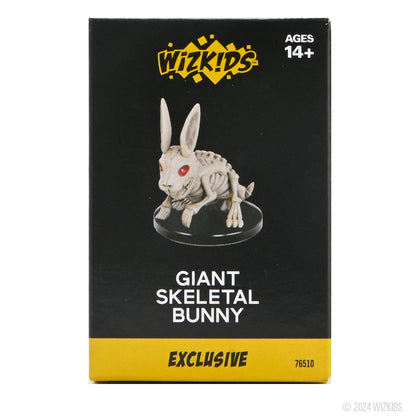 WizKids Pre-Painted Miniature: Giant Skeletal Bunny Promo - 1