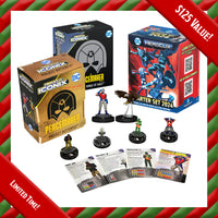 DC HeroClix - Peacemaker Iconix & 2024 Starter Set Bundle