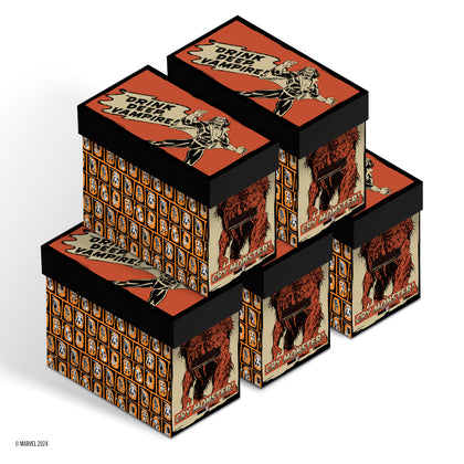 Marvel Short Comic Book Storage Box: Marvel Horror (Bundle of 5)