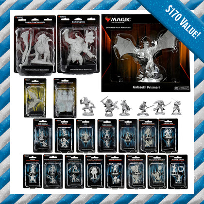 Magic: The Gathering - Unpainted Miniatures Bundle - 1