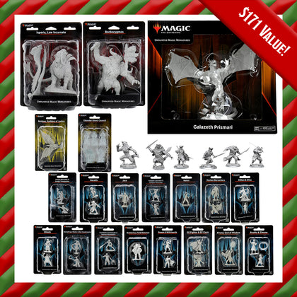 Magic: The Gathering - Unpainted Miniatures Bundle - 1