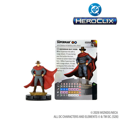 DC HeroClix: Wild West Organized Play Kit - 2