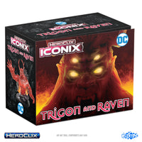 PRE-ORDER - DC HeroClix Iconix: Trigon and Raven