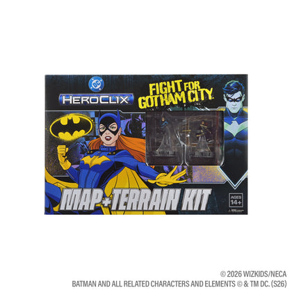 DC HeroClix: Fight for Gotham City Map and Terrain Kit - 1
