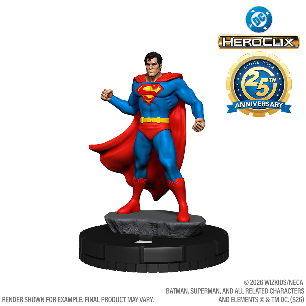 PRE-ORDER - DC HeroClix: 25th Anniversary Map and Terrain Kit