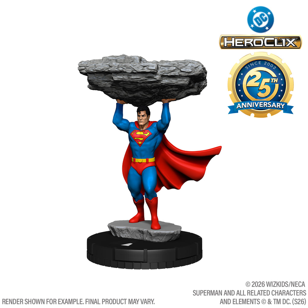 PRE-ORDER - DC HeroClix: 25th Anniversary Superman