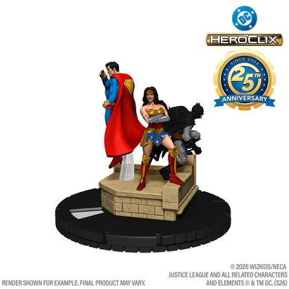 PRE-ORDER - DC HeroClix: 25th Anniversary The Trinity - 1