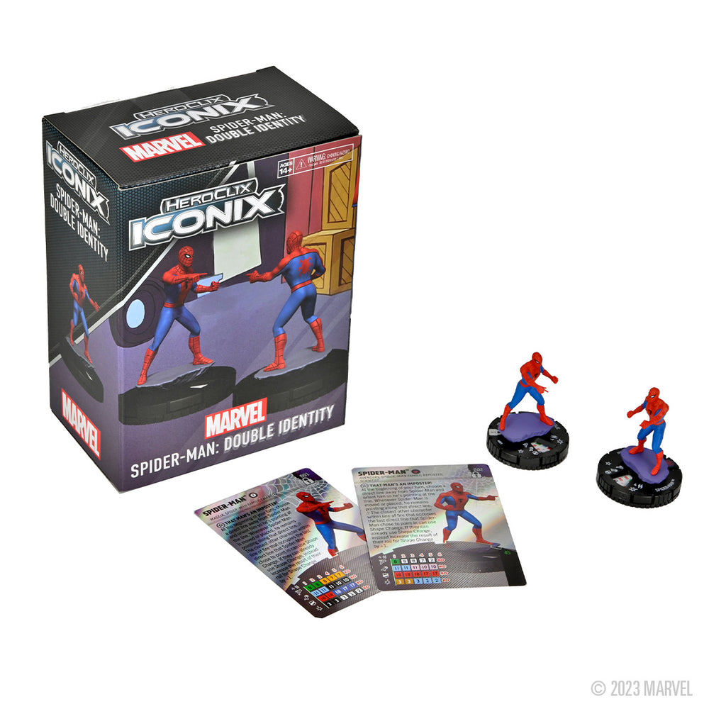 Marvel HeroClix Iconix: Spider-Man Double Identity