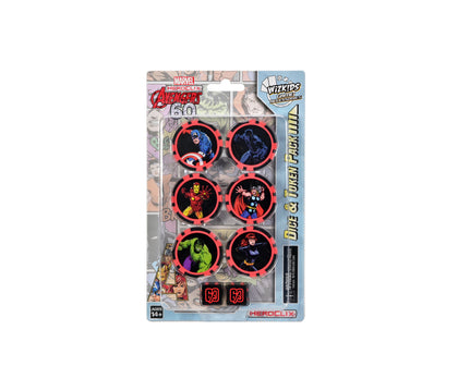 Marvel HeroClix: Avengers 60th Anniversary Dice and Token Pack - 1