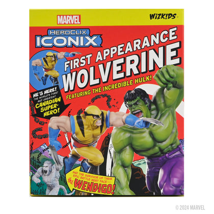 PRE-ORDER- Marvel HeroClix Iconix: First Appearance Wolverine - 1