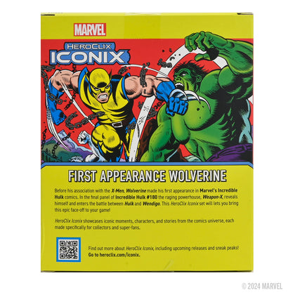 PRE-ORDER- Marvel HeroClix Iconix: First Appearance Wolverine - 2