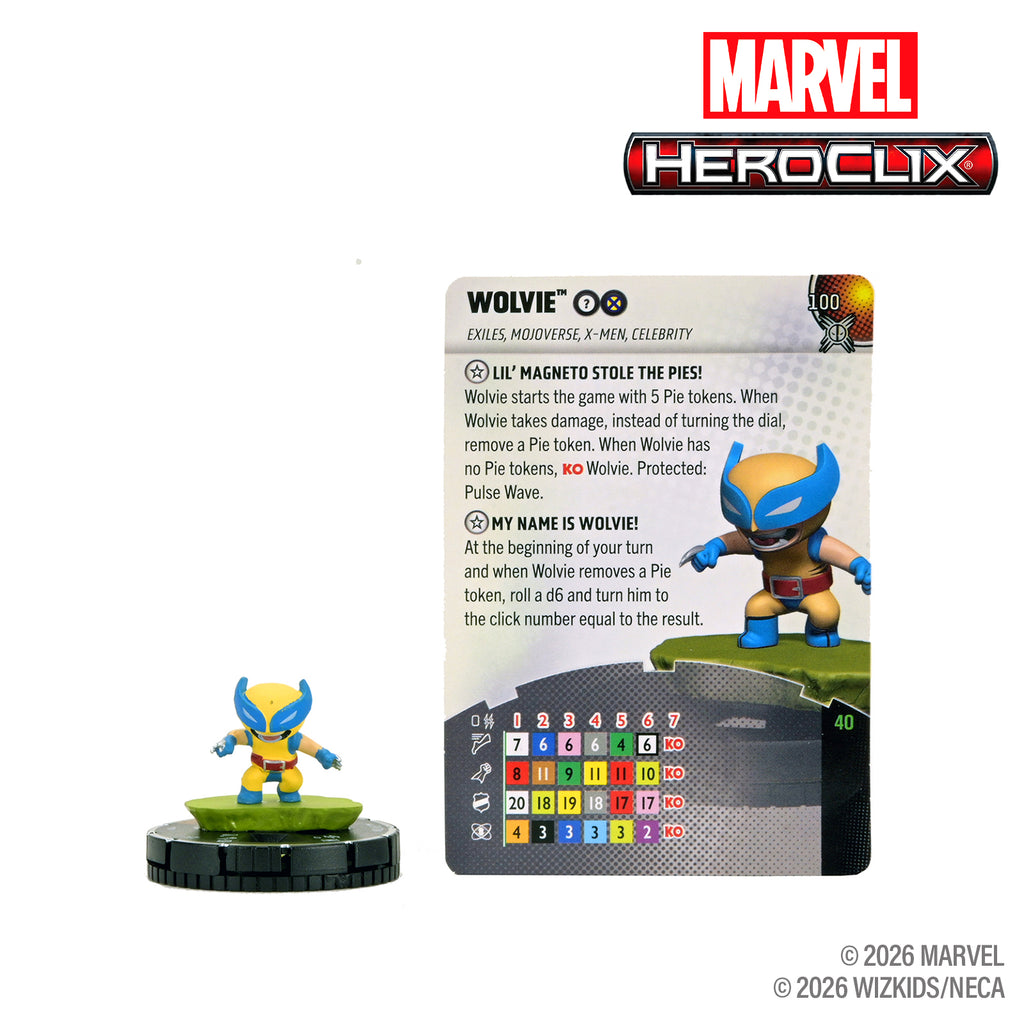 Marvel HeroClix: Deadpool Weapon X Release Day Kit