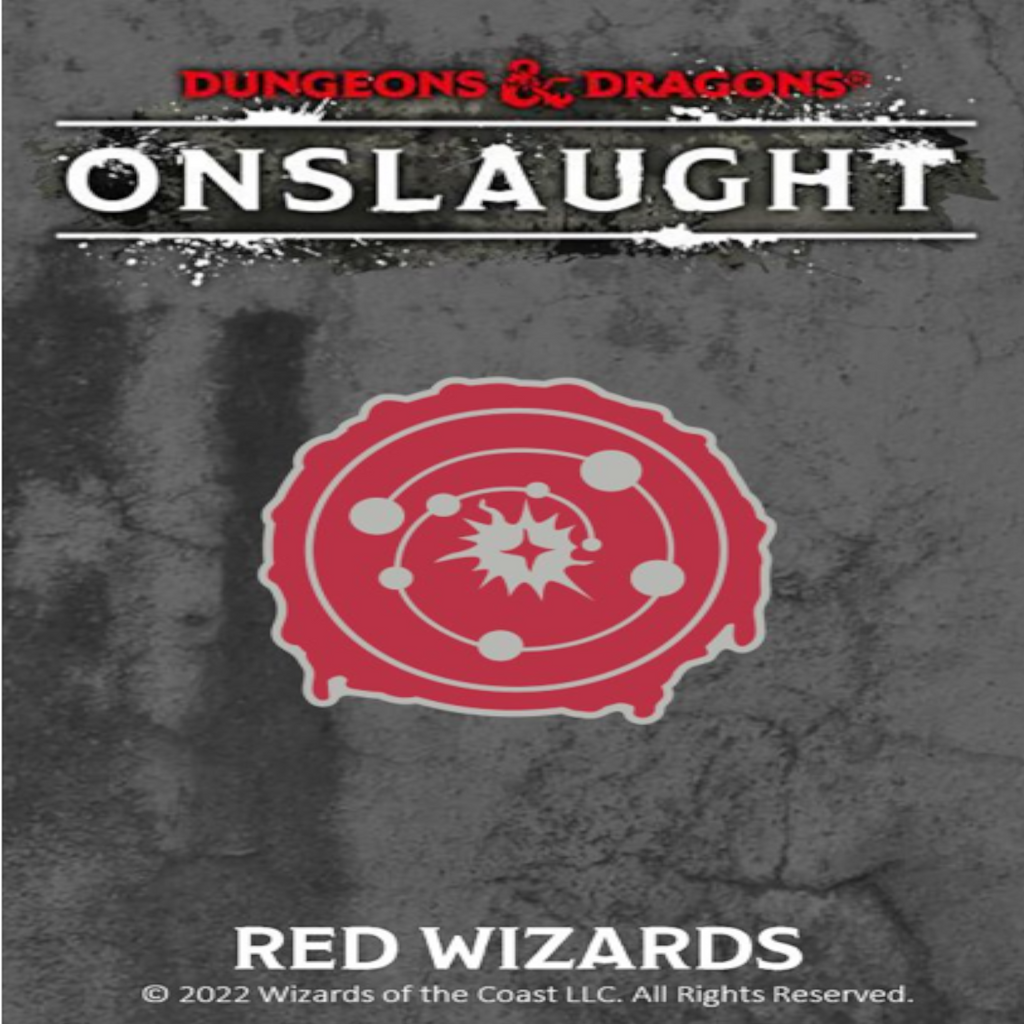 Dungeons & Dragons: Onslaught Faction Pin - Red Wizards