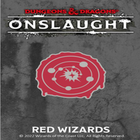 Dungeons & Dragons: Onslaught Faction Pin - Red Wizards
