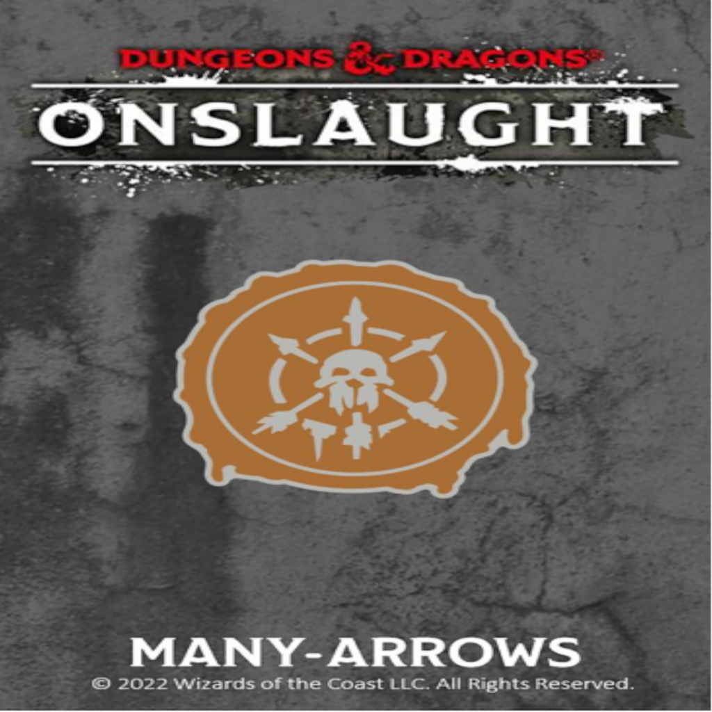 Dungeons & Dragons: Onslaught Faction Pin - Many Arrows