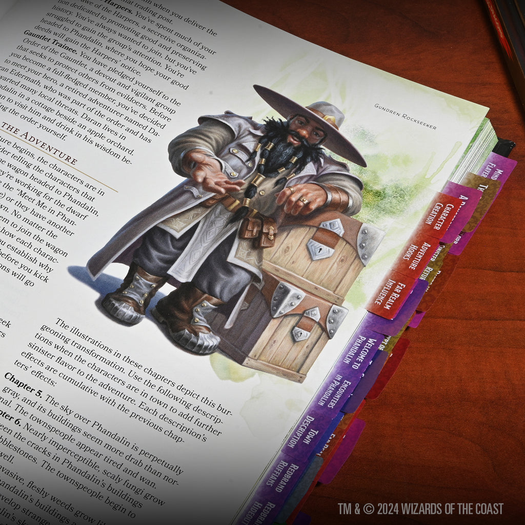 D&D Book Tabs: Phandelver and Below: The Shattered Obelisk - WizKids