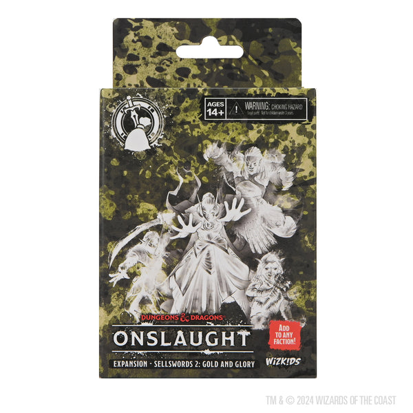 WizKids Dungeons & Dragons Onslaught - Set Di Espansione Harpers 1 - Figure E Accessori - Gioco Da Tavolo - Lingua Inglese