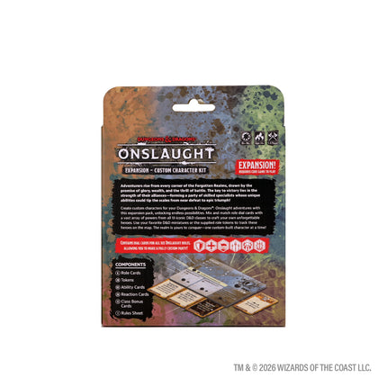 Dungeons & Dragons Onslaught: Expansion - Custom Character Kit - 2